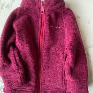 Infant Columbia Fleece jacket.